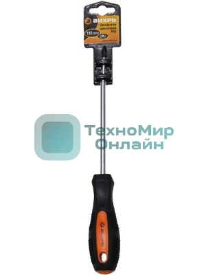 Отвертка крестовая ВИХРЬ PH2, 150 мм