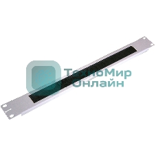 Кабельный органайзер Горизонтальный NTSS NTSS-BO-1U односторонний щетки 1U шир.:19