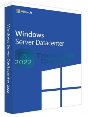 Операционная система Microsoft Windows Server Datacenter 2022 64Bit English 1pk DSP OEI DVD 16 Core (P71-09389)