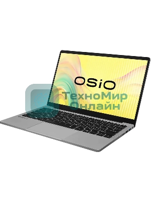 Ноутбук Osio FocusLine F140i-008 черный Core i5 1235U 16Gb SSD 512Gb Intel UHD Graphics 14