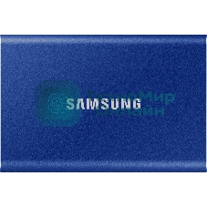 Внешний SSD Samsung T7, 1TB, USB 3.2 Gen 2 Type-C, R/W 1050/1000, синий