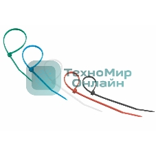 Хомут-стяжкa нeйлонoвая Rexant 150x2,5 мм, цветная, упаковка 25 шт.