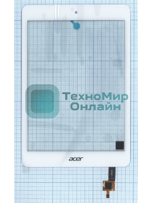 Сенсорное стекло (тачскрин) для Acer Iconia A1-830, белое