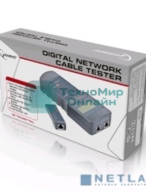 Тестер LAN Gembird NCT-3, для RG-45, RG-58, RJ-12,11