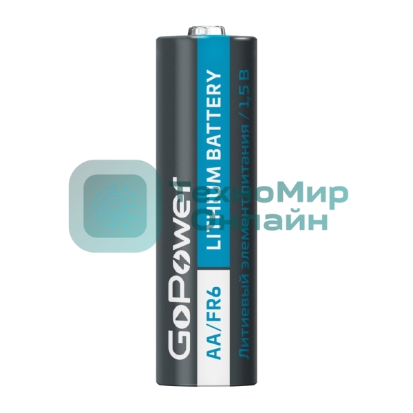 Батарейка GoPower FR6 AA BOX10 Lithium 1.5V