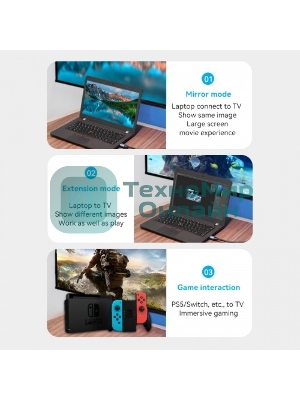 Кабель Vention HDMI High speed v2.0 with Ethernet 19M/19M - 8м