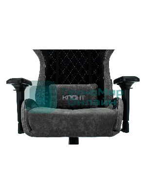 Кресло Бюрократ VIKING 7 KNIGHT B FABRIC черный, ткань, 120 кг, механизм качания