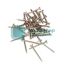 Саморез оконный Kranz острый, 4.1х40, желтый цинк, упаковка поставщика (6 000 шт.)