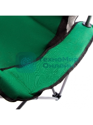 Кресло складное Palisad Camping с подлокотниками и подстаканником 60x60x110/92 см