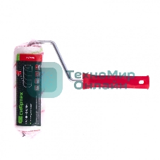 Валик Сибртех Эмали, 180 мм, ворс 12 мм, D 48 мм, D ручки 8 мм, полиамид, полиакрил