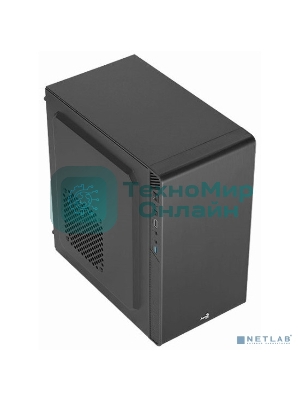 Компьютерный корпус Aerocool/Formula CS-106-S-BK-v1 черный без БП mATX 1x120мм 1xUSB 2.0 1xUSB 3.0 audio