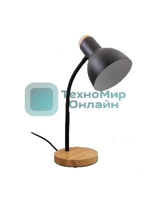 Светильник настольный СТАРТ CT84, E27, до 40Вт, 1,5м, черный