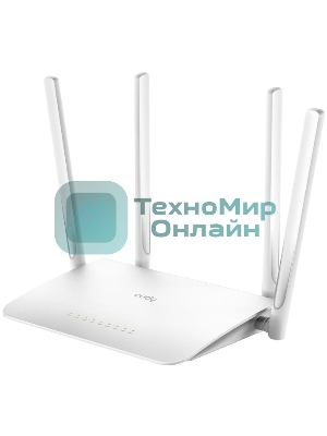 Роутер беспроводной Cudy WR1300 AC1200 10/100/1000BASE-TX/Wi-Fi белый