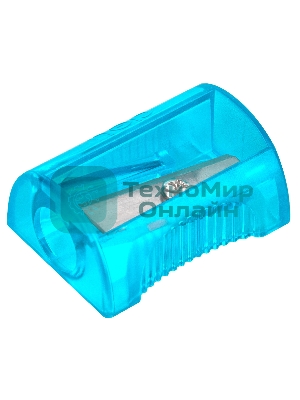 Точилка для карандашей ручная Deli EH032 Comico, 1 отверстие, пластик, ассорти, туба