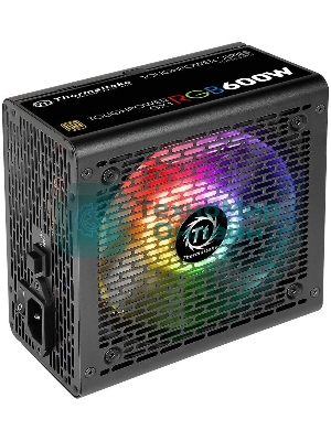 Блок питания Thermaltake Toughpower GX1 RGb (PS-TPD-0600NHFAGE-1), 600Вт,80 PLUS Gold, 120мм. черный