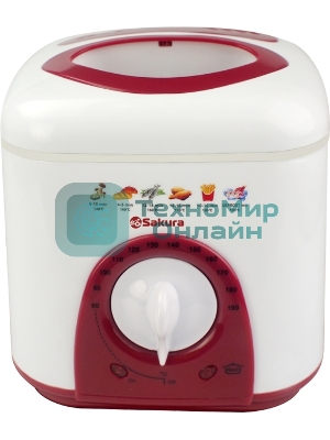 Фритюрница Sakura SA-7654R 1.0л 950Вт