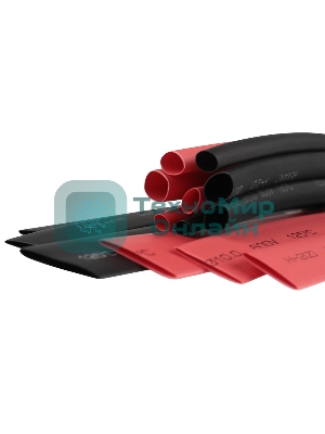 Термоусаживаемые трубки Rexant MAXIMUM 2:1 (Набор 14 шт.)