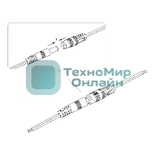 Разъем питания Rexant гнездо 2.1х5.5 с проводом 20 см