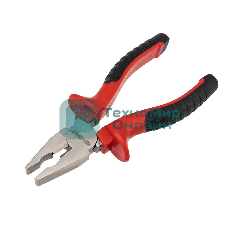 Плоскогубцы комбинированные Rexant 160 мм никелированные, двухкомпонентные рукоятки