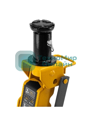 Домкрат гидравлический подкатной Denzel 2/3 т, 98-770 мм, быстрый подъем, низ. подхват, проф, SUV