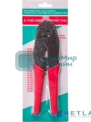 Инструменты Rexant HT-230С (12-3001) Кримпер для обжима неизолированных клемм 0.5 - 6.0 мм (TL-236C) (HT-236C)