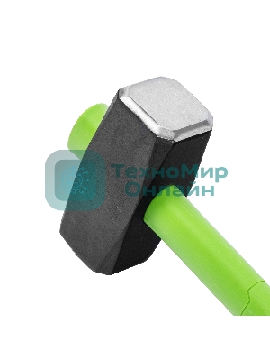 Кувалда Сибртех 5000 г, фибергласовая обрезиненная рукоятка