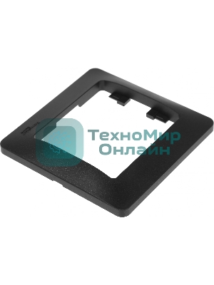 Рамка 1-м Glossa антрацит SchE GSL000701