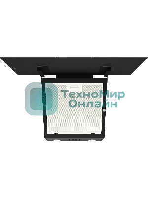 Вытяжка наклонная Bosch DWK63PJ60T 360 м3/ч, 60см, черный, Push buttons