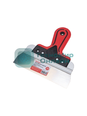 Шпатель фасадный Rexant, нержавеющая сталь, 200мм, двухкомпонентная рукоятка