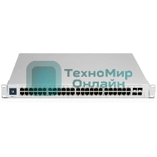 Коммутатор Ubiquiti USW-PRO-48-POE 48PORT 1000M 2SFP POE