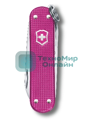 Нож перочинный Victorinox Classic Flamingo Party (0.6221.251G) 58мм 7 функций карт.коробка