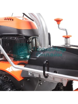 Подметальная машина PATRIOT S 610P 6лс 180-350об/мин шир.100см D35см ск.4+2 ручной/эл.стартер 79кг