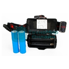 Фонарь налобный Ultraflash E1333 черный 4Вт лам.:светодиодный встроенный аккумулятор (13905)