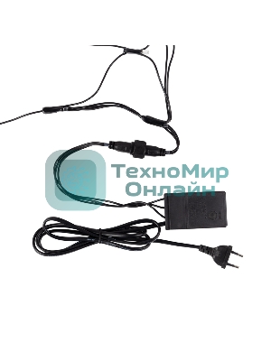 Гирлянда Neon-night Сеть 2х2х1.5 м, свечение с динамикой, прозрачный ПВХ, 136 LED, 230 В, цвет свечения мультиколор