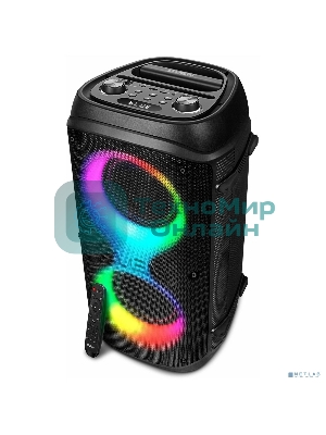 Колонка портативная SVEN PS-800 черный 100W 2.0 BT 10м 4400mAh