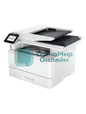 МФУ лазерное HP LaserJet Pro 4103dw (2Z627A), A4, ч/б, печ. до 40 стр/мин., скан. до 29 стр/мин. (ч/б) 20 стр/мин. (цвет), 1200 x 1200 dpi, USB, RJ-45, Wi-Fi, Air Print, Mopria