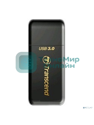Кард-ридер Transcend RDF5/черный/microSD/microSDHC/microSDXC/SD/USB 3.0/пластик