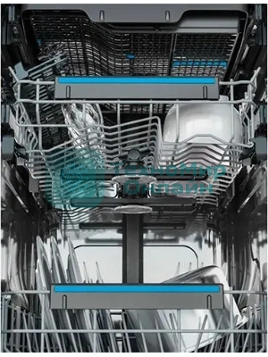 Встраиваемая посудомоечная машина Electrolux KESC2210L, черный, 44.6 см, 9 компл., 44 дБ, класс E