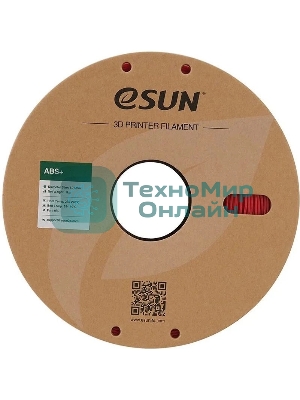 Пластик для принтера 3D Esun ABS+175R1 ABS d1.75мм 1кг 1цв. красный