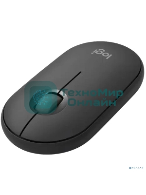 Мышь беспроводная Logitech Pebble 2 M350S графитовый, 4000 dpi, Bluetooth, кнопки - 3