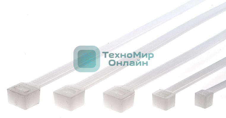 Стяжка LANMASTER (TWT-CV-300) пластиковая нейлоновая 3.6х300 мм. 100 шт