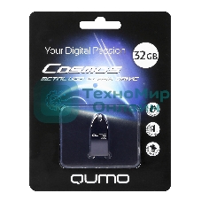 Флешка USB 2.0 QUMO 32Gb, Cosmos QM32GUD-Cos-d Dark