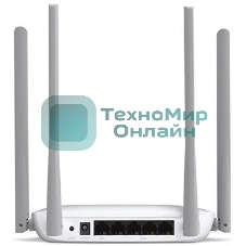 Беспроводный маршрутизатор Mercusys MW325R, 300 Мбит/с,4 порта 100 Мбит/с, 4 фиксированных антенны