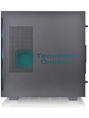 Компьютерный корпус Thermaltake Divider 300 TG ARGb черный без БП ATX 2x120мм 2xUSB 3.0 audio front door bott PSU