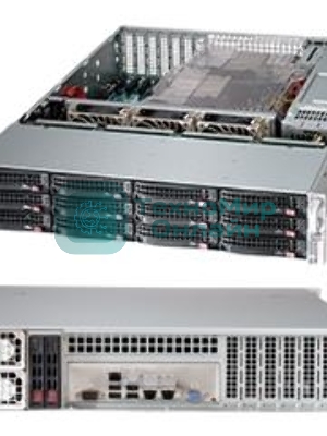 Корпус SuperMicro CSE-826BE1C4-R1K23LPB 1200W черный