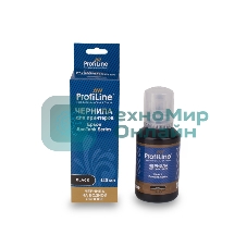 Чернила ProfiLine для принтеров Epson EcoTank 1100/1120/1140/1170/1180/1810/2120/2140/M2170/2700/2710/2711/2712/2714/2715/2720/2726/2750/2810/2811/2812/2814/2815/2820/2821/2826/L3110/3111/3150/3140/3160/3170/3180/3750/L4150/4156/416084700/4750/4800/6160/6170/6190/L6176/7700/7750/7160/7180/L7188/8500/8550/14150 на водной основе type-2 черный 140 мл