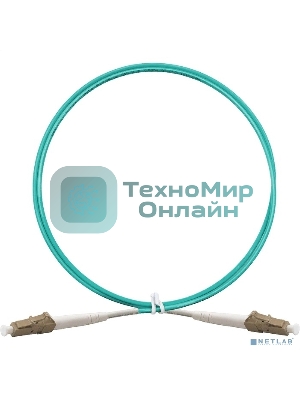 Патч-корд волоконно-оптический ExeGate FC-S-503-LC-LC-1M-LSZH (Шнур ВО MM 50/125 (OM3), LC/UPC-LC/UPC, Simplex, LSZH, 1м)