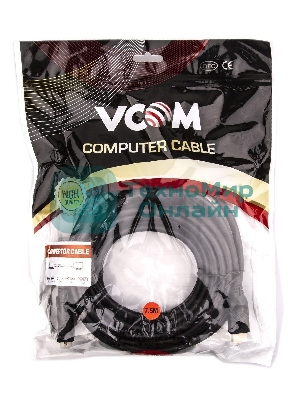 Кабель HDMI AM/DVI(24+1)M, 7.5м, CU, 1080P@60Hz, 2F, VCOM CG484GD-7.5M