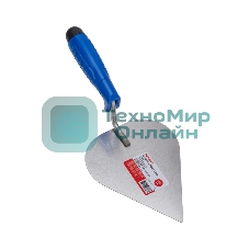 Кельма штукатура Rexant , нержавеющая сталь, 175мм, пластиковая ручка