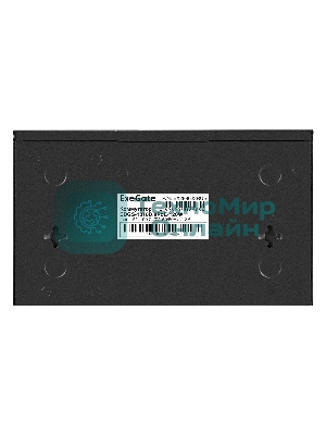 Коммутатор неуправляемый ExeGate EDGS-1010D.8PoE-120W (10-портовый гигабитный UTP 10/100/1000 Base-T: 8 портов IEEE 802.3af (PoE), мощность PoE: 15,4W, суммарно 120W, 2 порта RJ45 uplink, настенный/настольный, металлический корпус)